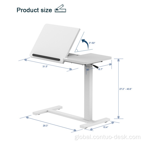 Movable Lifting Bedside Study Desk Console Table Modern DesignTop OEM Customized Living Outdoor Room Furniture bedside desk Manufactory